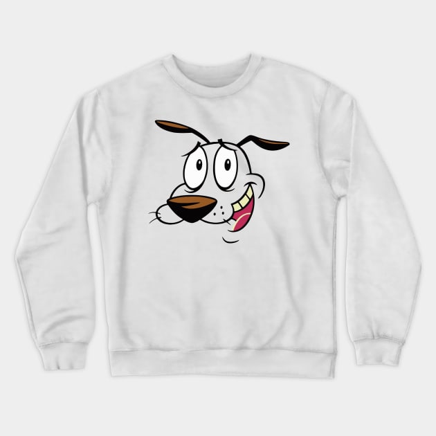 Courage dog Crewneck Sweatshirt by HeyListen